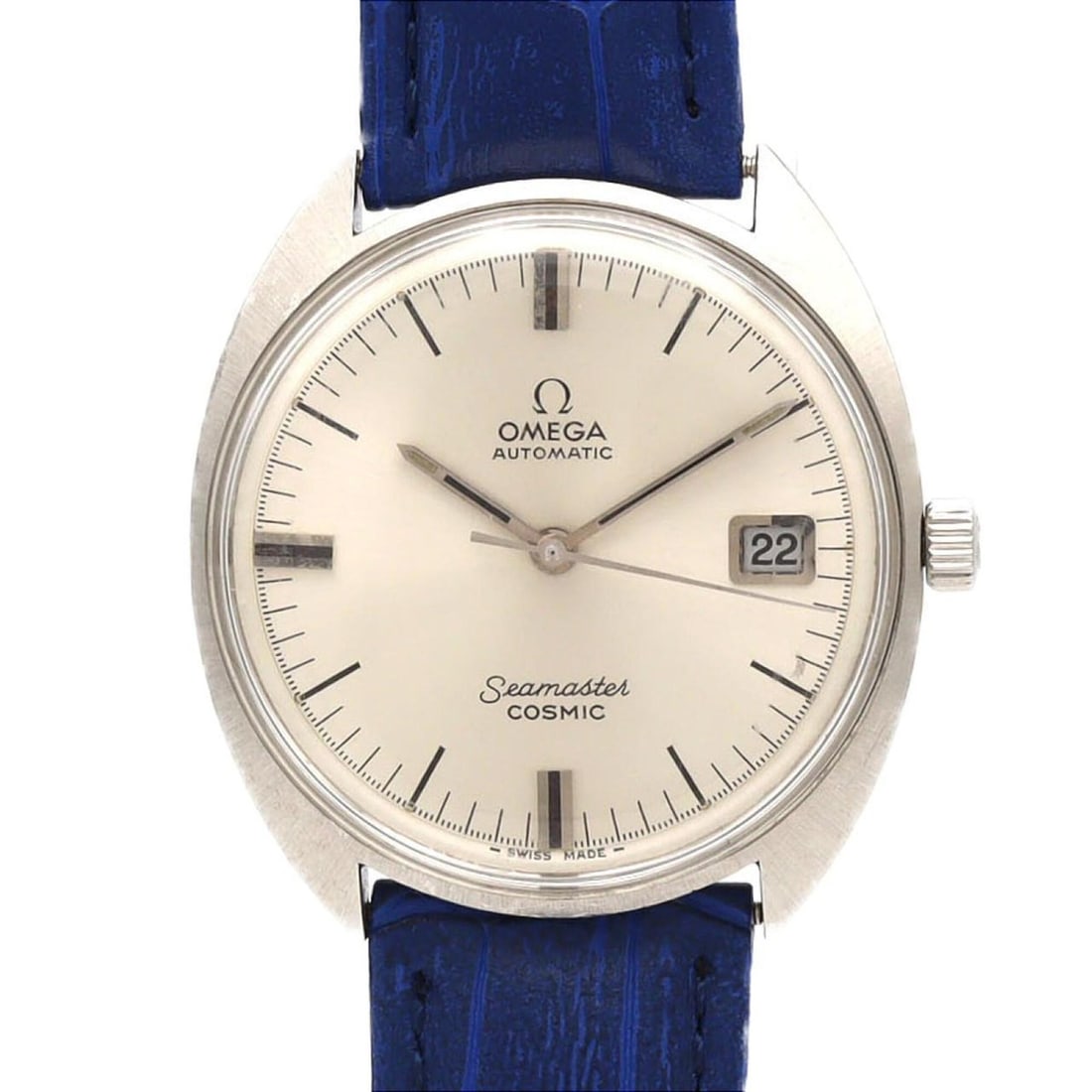 Omega Seamaster Cosmic 166.026 Stainless Steel Automatic Watch: --- Catalog ---Category: SizeCase Diameter: 35.5mm / 1.4''Category: DesignType: WristwatchGender: MenColor (Dial): SilverMaterial (Case): Stainless steelCategory: GeneralMPN: 166.026Brand: OmegaCatego