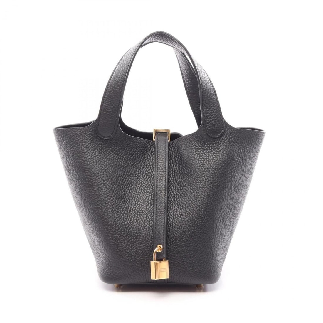 Hermes Picotin Lock PM Handbag, Leather, Taurillon Clemence Women's, Black, 056289CC: --- Catalog ---Category: SizeSize (HxWxD): 18.5cm x 19cm x 13.5cm / 7.28'' x 7.48'' x 5.31''Category: DesignType: HandbagColor: BlackGender: WomenMaterial: Taurillon clemence leather Category: General