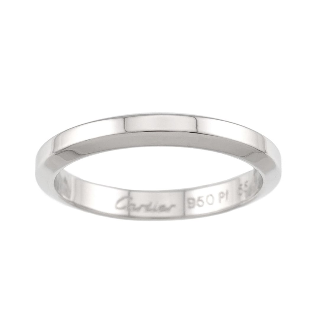 Cartier Declaration #55 Ring, 2.9mm wide, Platinum (Pt) - 2