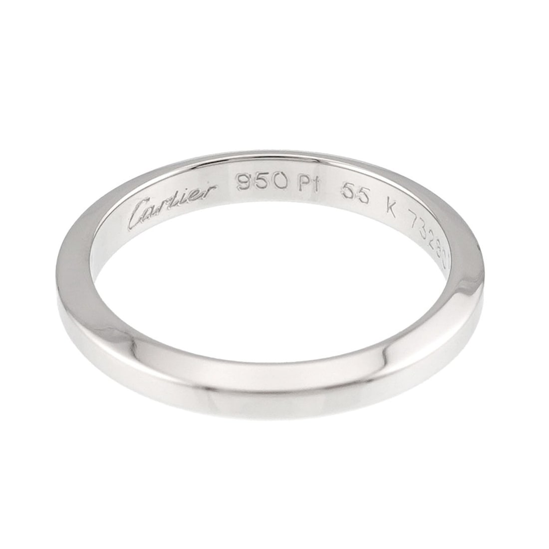 Cartier Declaration #55 Ring, 2.9mm wide, Platinum (Pt) - 3