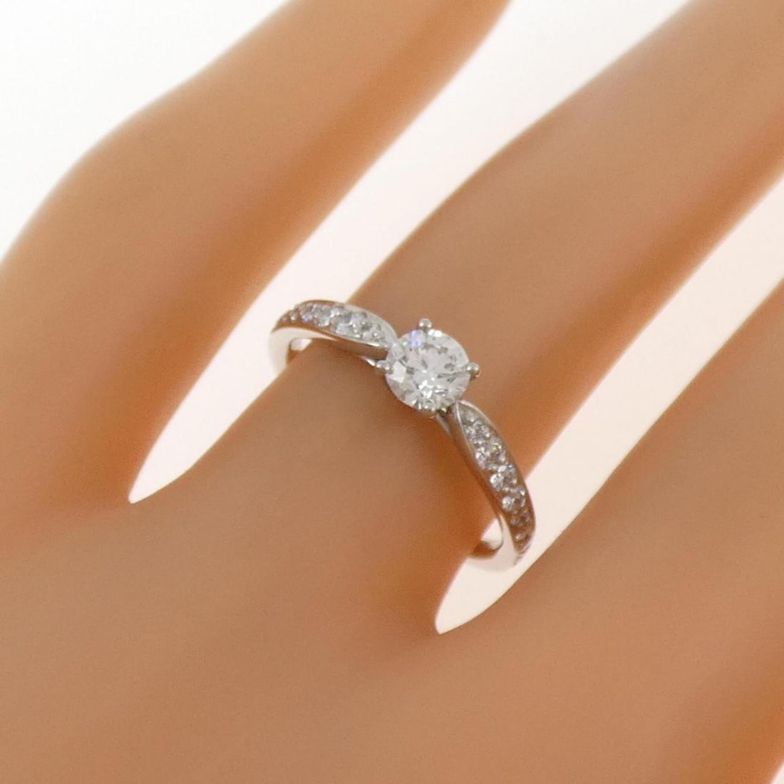 Tiffany Harmony Ring 0.30CT G IF 3EXT - 5