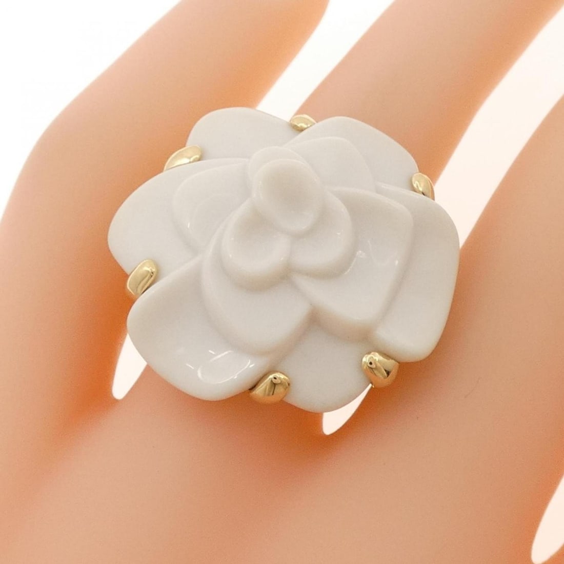 Chanel Camellia Ring - 5