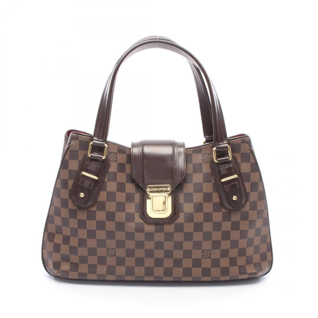 Louis Vuitton Greet Handbag, Coated Canvas and Leather, Damier Pattern, Women's, Brown, N48108: --- Catalog ---Category: SizeSize (HxWxD): 26cm x 37cm x 14cm / 10.23'' x 14.56'' x 5.51''Category: DesignType: HandbagColor: Brown, Damier CanvasGender: WomenMaterial: Coated canvas Category: General