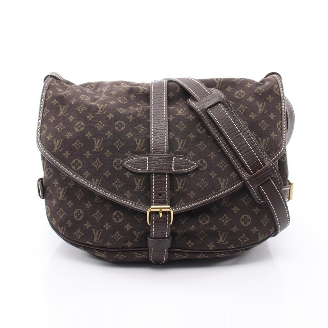 Louis Vuitton Saumur Shoulder Bag/Handbag, Canvas and Leather, Monogram Mini Lin, Women's, Brown,: --- Catalog ---Category: SizeSize (HxWxD): 21cm x 28cm / 8.26'' x 11.02''Category: DesignType: Handbag, Shoulder bagColor: Brown, MonogramGender: WomenMaterial: Canvas Category: GeneralMPN: M95227Bran