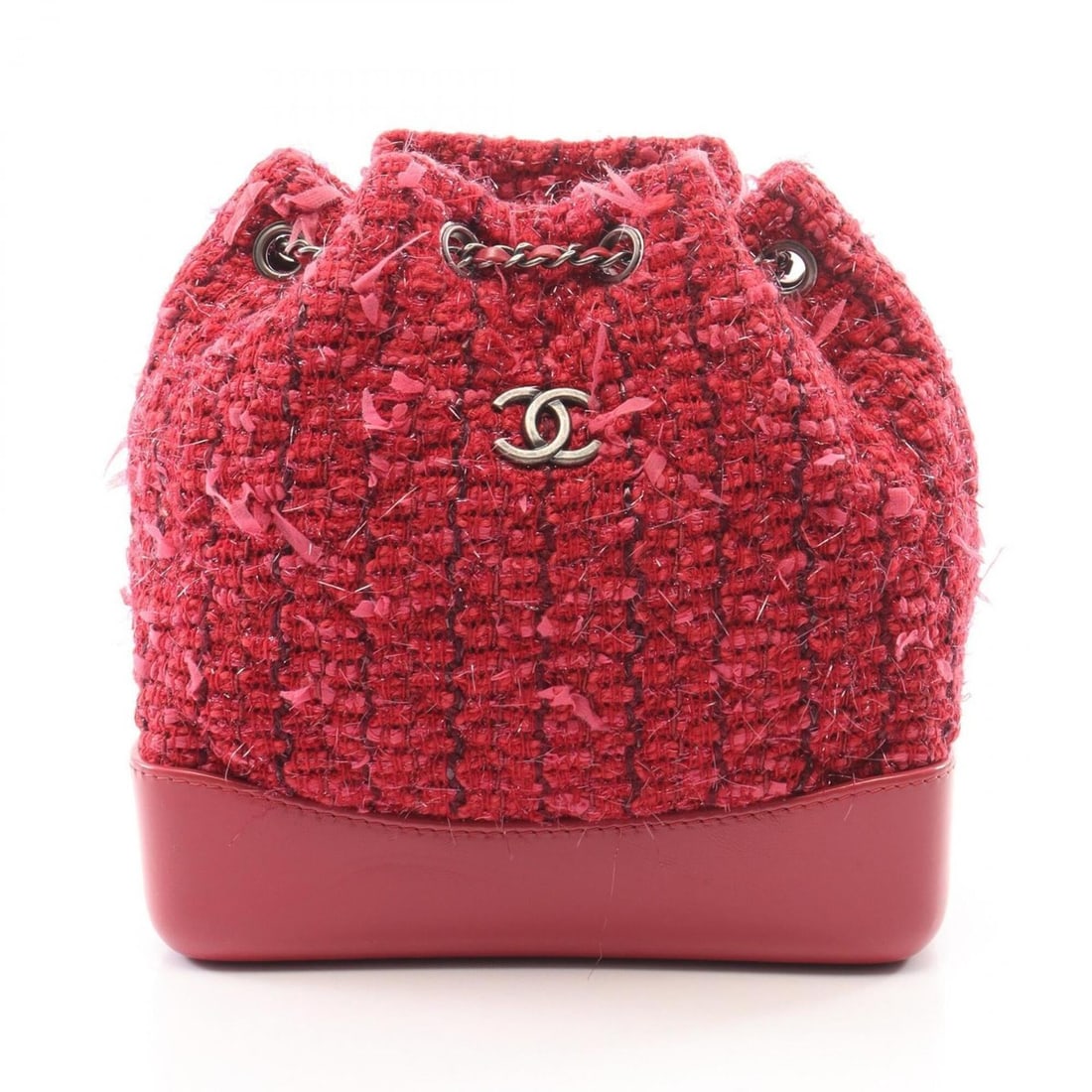 Chanel Gabrielle de Small Combination Hardware Backpack/Handbag, Fabric and Leather, Women's, Pink: --- Catalog ---Category: SizeSize (HxWxD): 21cm x 22cm x 9cm / 8.26'' x 8.66'' x 3.54''Category: DesignType: Backpack, HandbagColor: PinkGender: WomenMaterial: Fabric , Leather Category: GeneralBrand: