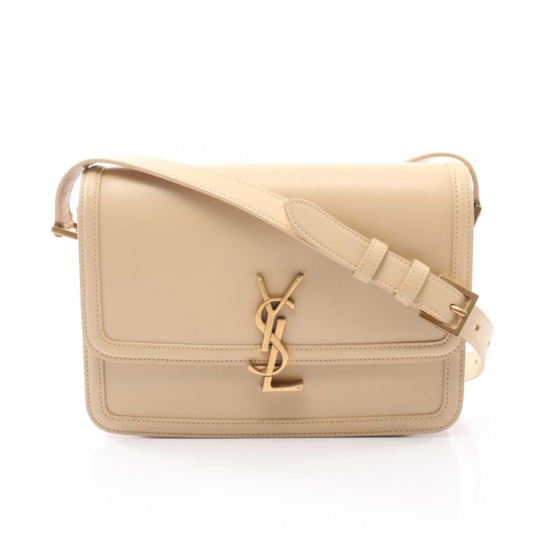 Yves Saint Laurent Saint Laurent Paris Solferino Shoulder Bag/Handbag, Leather, Women's, Ivory,: --- Catalog ---Category: SizeSize (HxWxD): 16.5cm x 23cm x 5cm / 6.49'' x 9.05'' x 1.96''Category: DesignType: Handbag, Shoulder bagColor: IvoryGender: WomenMaterial: Leather Category: GeneralMPN: 634
