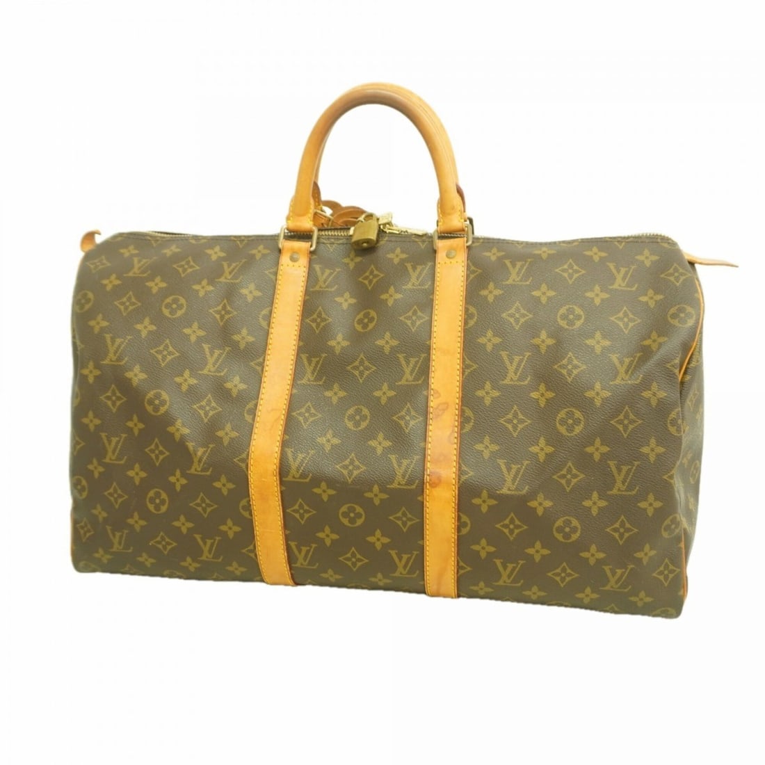 Louis Vuitton Bags - Boston Monogram Keepall 50 M41426 Brown Men's & Women's: --- Catalog ---Category: SizeSize (HxWxD): 28cm x 52cm x 22cm / 11.02'' x 20.47'' x 8.66''Category: DesignType: Boston bagColor: BrownGender: Men,WomenCategory: GeneralMPN: M41426Brand: Louis Vuitton-