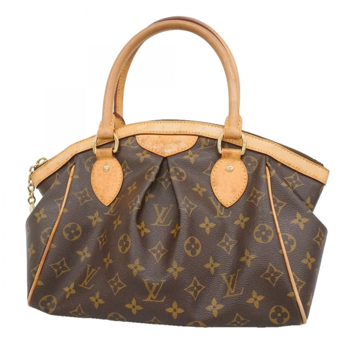 Louis Vuitton Monogram Tivoli PM Handbag M40143 Brown Women's: --- Catalog ---Category: SizeSize (HxWxD): 23cm x 28.5cm x 15.5cm / 9.05'' x 11.22'' x 6.1''Category: DesignType: HandbagColor: BrownGender: WomenCategory: GeneralMPN: M40143Brand: Louis Vuitton--- It