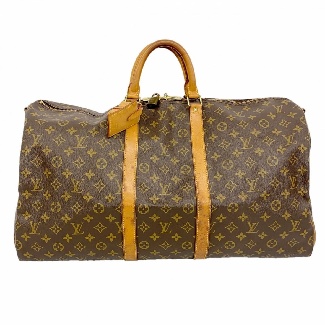 Louis Vuitton Bags - Boston Monogram Keepall Bandoulière 55 M41414 Brown Men's & Women's: --- Catalog ---Category: SizeSize (HxWxD): 31cm x 55cm x 26cm / 12.2'' x 21.65'' x 10.23''Category: DesignType: Boston bagColor: BrownGender: Men,WomenCategory: GeneralMPN: M41414Brand: Louis Vuitton-