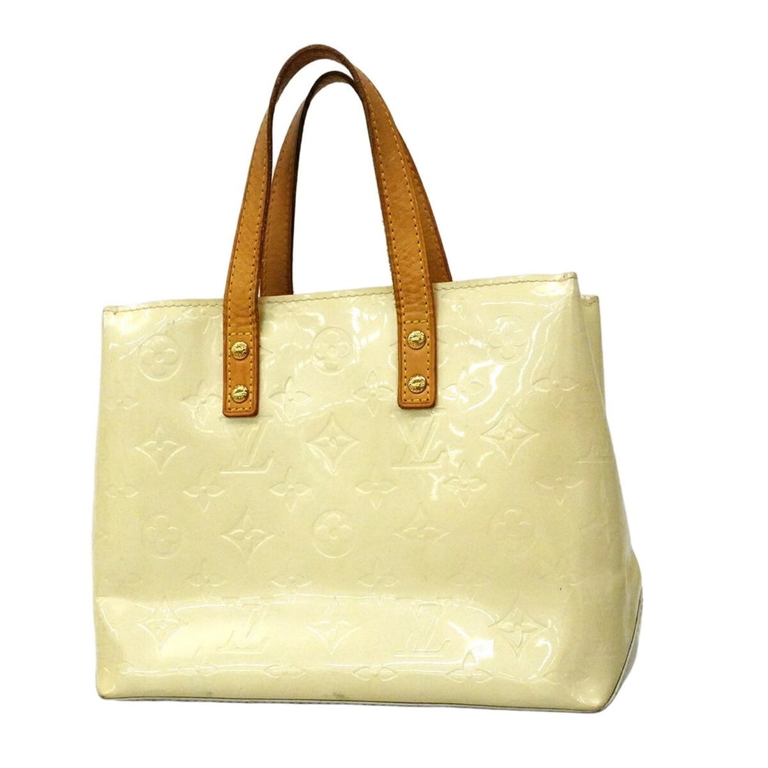 Louis Vuitton Vernis Lead PM handbag, M91336, Perle, for women.: --- Catalog ---Category: SizeSize (HxWxD): 18cm x 22cm x 10cm / 7.08'' x 8.66'' x 3.93''Category: DesignType: HandbagColor: PearlGender: WomenCategory: GeneralMPN: M91336Brand: Louis Vuitton--- Item L