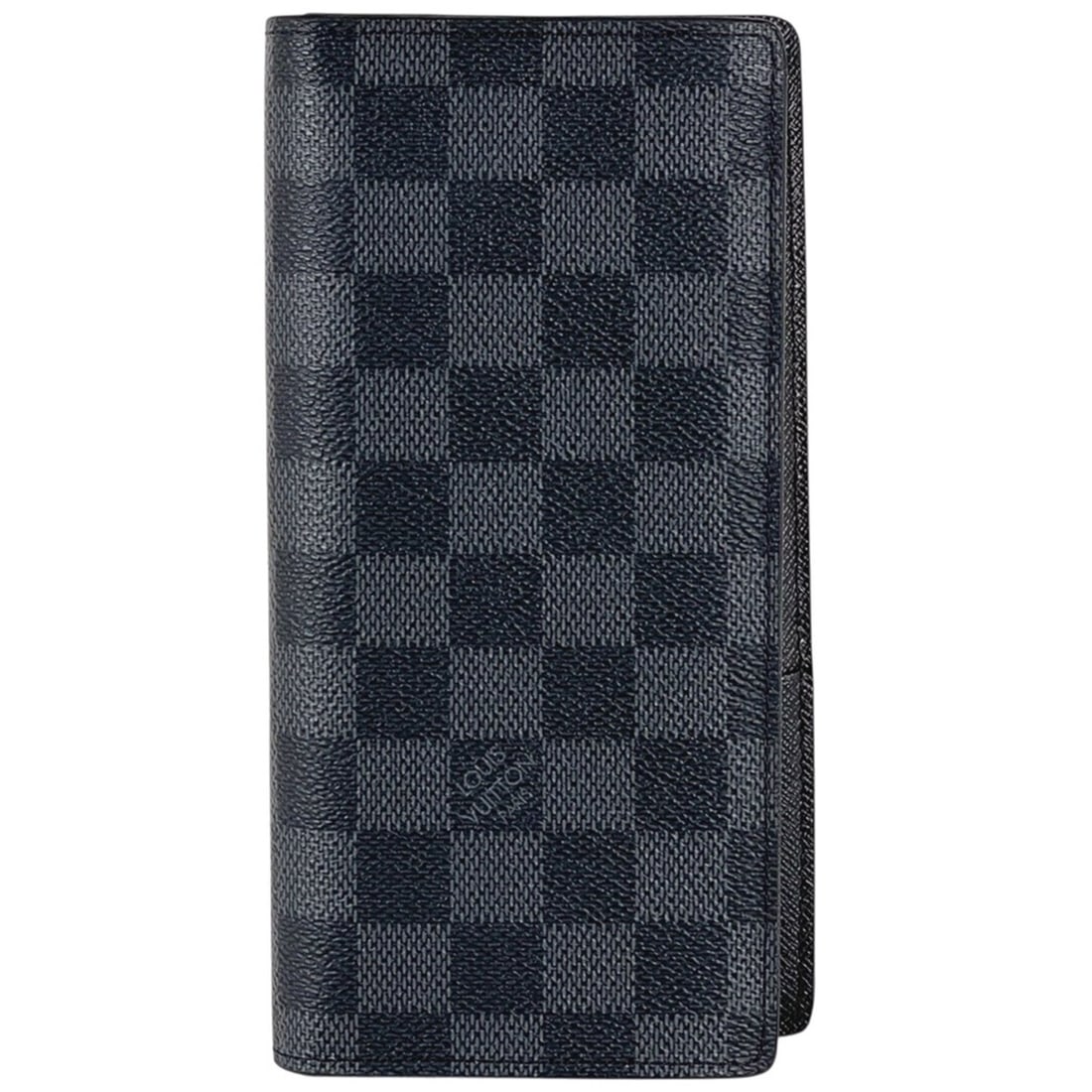 Louis Vuitton Portefeuille Brazza Bi-fold Long Wallet, Damier Graphite, Black, N62665, Men's: --- Catalog ---Category: SizeSize (HxWxD): 19cm x 10cm x 2cm / 7.48'' x 3.93'' x 0.78''Category: DesignType: Long wallet (bi-fold)Color: BlackGender: MenMaterial: Damier Graphite Category: GeneralBran
