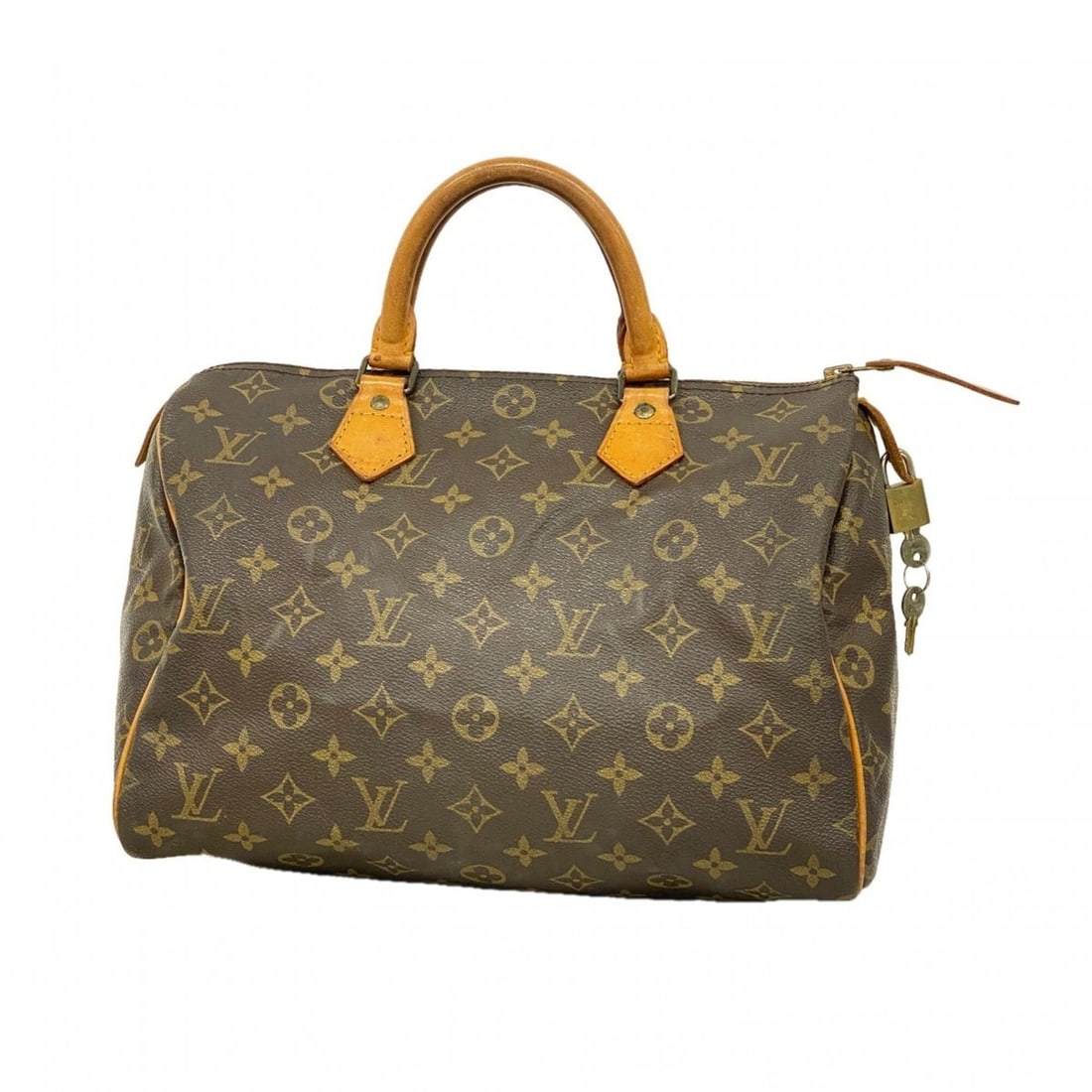 Louis Vuitton Monogram Speedy 30 Handbag M41108 Brown Women's: --- Catalog ---Category: SizeSize (HxWxD): 21cm x 30cm x 17cm / 8.26'' x 11.81'' x 6.69''Category: DesignType: HandbagColor: BrownGender: WomenCategory: GeneralMPN: M41108Brand: Louis Vuitton--- Item 