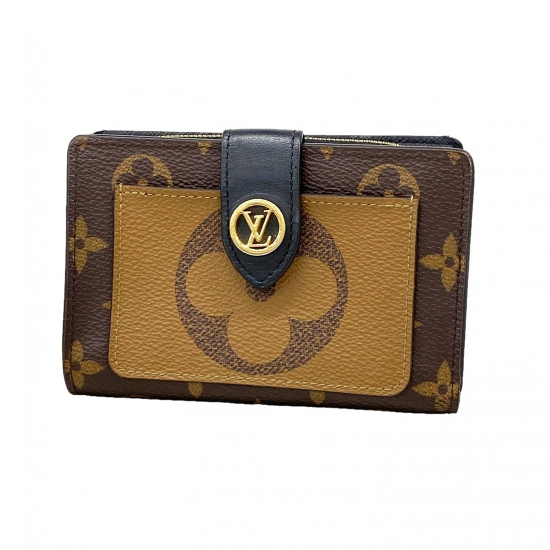 Louis Vuitton Monogram Giant Reverse Portefeuille Juliette Wallet M69432 Brown Women's: --- Catalog ---Category: SizeSize (HxWxD): 9cm x 13cm x 2.5cm / 3.54'' x 5.11'' x 0.98''Category: DesignType: Wallet (bi-fold)Color: BrownGender: WomenCategory: GeneralMPN: M69432Brand: Louis Vuitton-