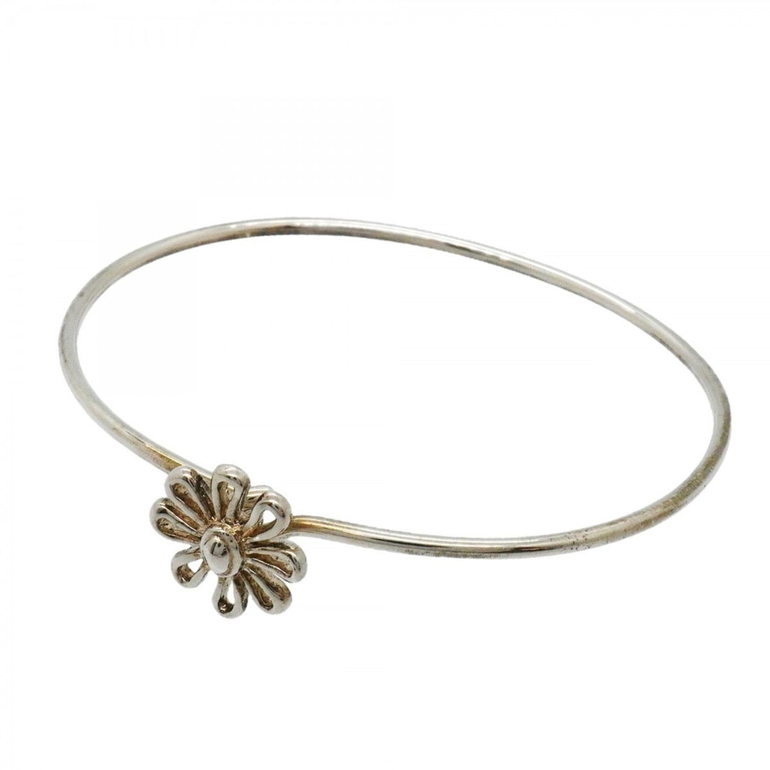 Tiffany & Co. Daisy Bangle, Sterling Silver 925, Women's, P3139435: --- Catalog ---Category: SizeLength: 17cm / 6.69''Category: DesignType: BangleGender: WomenMaterial: Silver 925Category: GeneralBrand: Tiffany--- Item List ---Section: ConditionRanking: Rank AB Used -