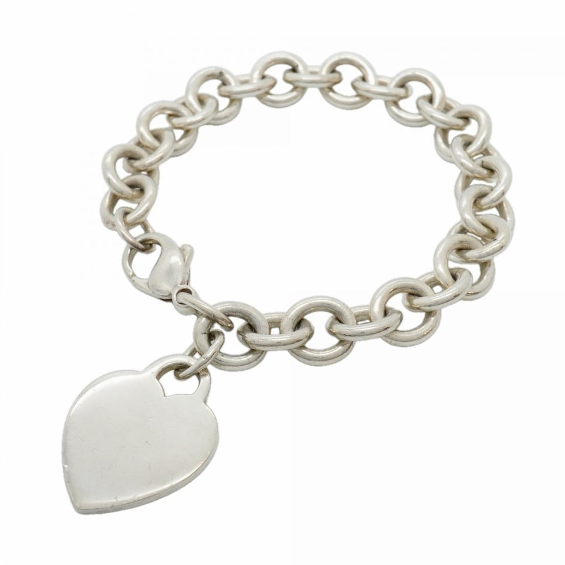 Tiffany & Co. Bracelet, Heart Tag, Sterling Silver 925, Women's, P3032173: --- Catalog ---Category: SizeLength: 17cm / 6.69''Category: DesignType: Charm braceletGender: WomenMaterial: Silver 925Category: GeneralBrand: Tiffany--- Item List ---Section: ConditionRanking: Rank A