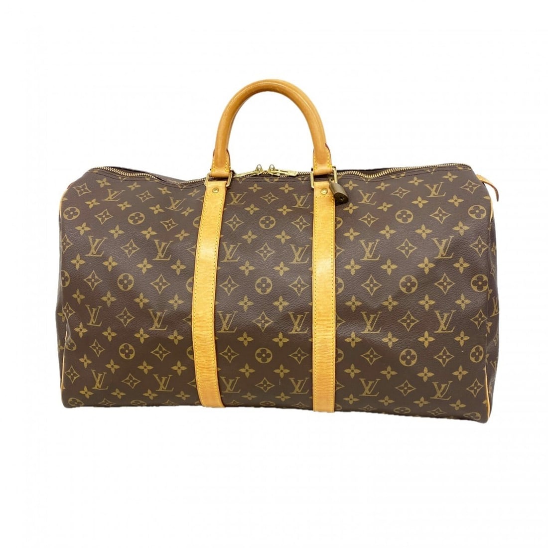 Louis Vuitton Bags - Boston Monogram Keepall 50 M41426 Brown Men's & Women's: --- Catalog ---Category: SizeSize (HxWxD): 28.5cm x 50cm x 22cm / 11.22'' x 19.68'' x 8.66''Category: DesignType: Boston bagColor: BrownGender: Men,WomenCategory: GeneralMPN: M41426Brand: Louis Vuitto