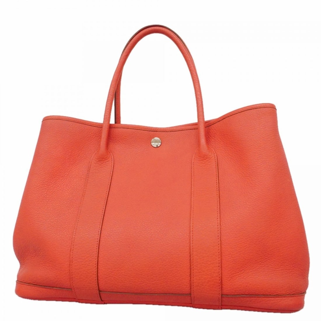 Hermes Garden PM Tote Bag, Negonda Leather, Bougainvillea Pattern, ?N Stamp, Women's.: --- Catalog ---Category: SizeSize (HxWxD): 26cm x 37.5cm x 18cm / 10.23'' x 14.76'' x 7.08''Category: DesignType: Tote bagColor: BougainvillierGender: WomenMaterial: Negonda leather Hardware Color: Si