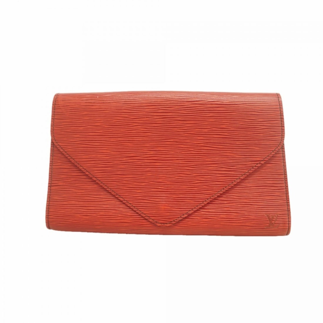 Louis Vuitton Epi Art Deco Clutch Bag M52637 Castilian Red (Women's): --- Catalog ---Category: SizeSize (HxWxD): 16cm x 27cm x 3cm / 6.29'' x 10.62'' x 1.18''Category: DesignType: Clutch bagColor: Castilian redGender: WomenCategory: GeneralMPN: M52637Brand: Louis Vuitto