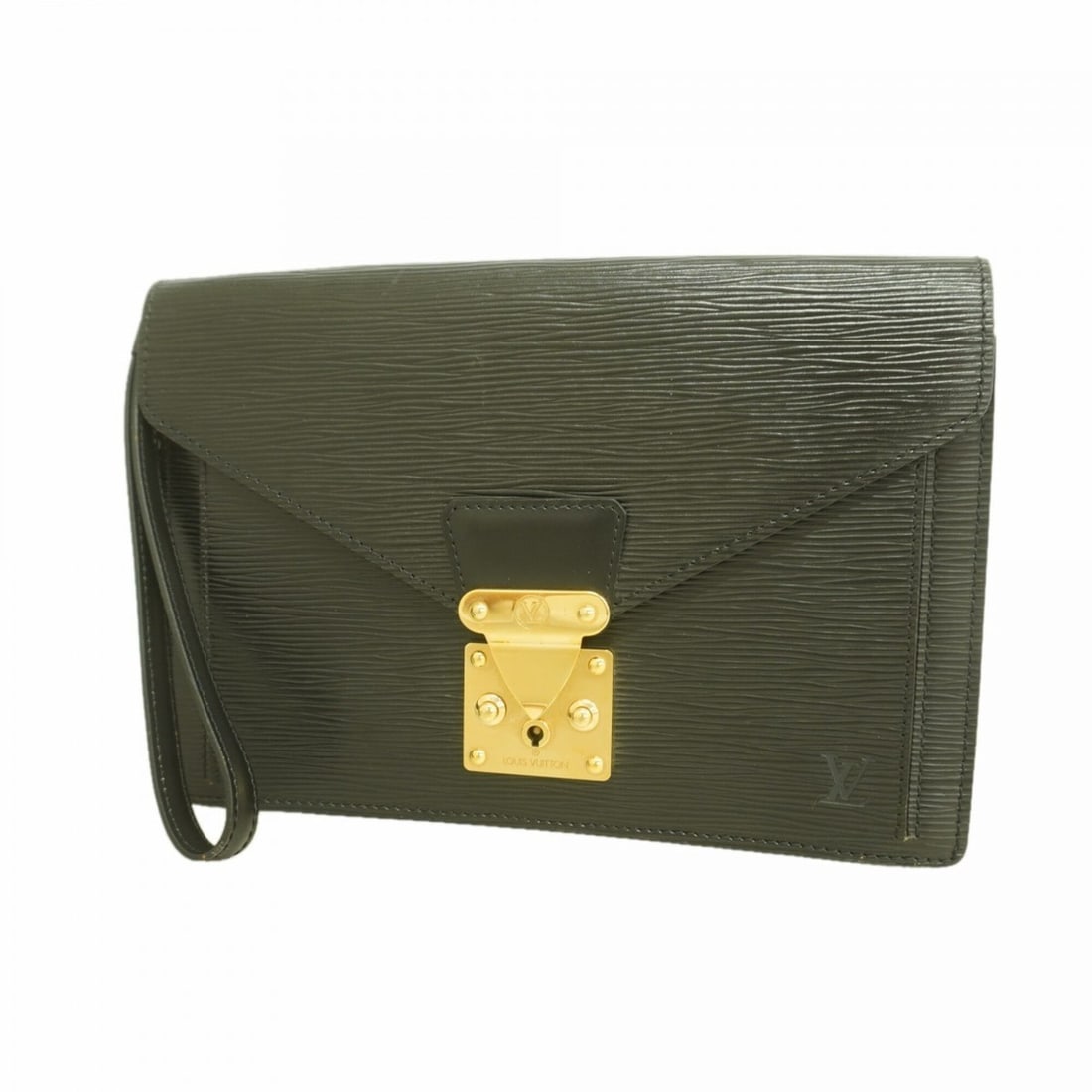 Louis Vuitton Epi Leather Pochette Sellier Dragonne Clutch Bag M52762 Noir (Women's): --- Catalog ---Category: SizeSize (HxWxD): 18cm x 26cm x 5cm / 7.08'' x 10.23'' x 1.96''Category: DesignType: Clutch bagColor: NoirGender: WomenCategory: GeneralMPN: M52762Brand: Louis Vuitton--- Item