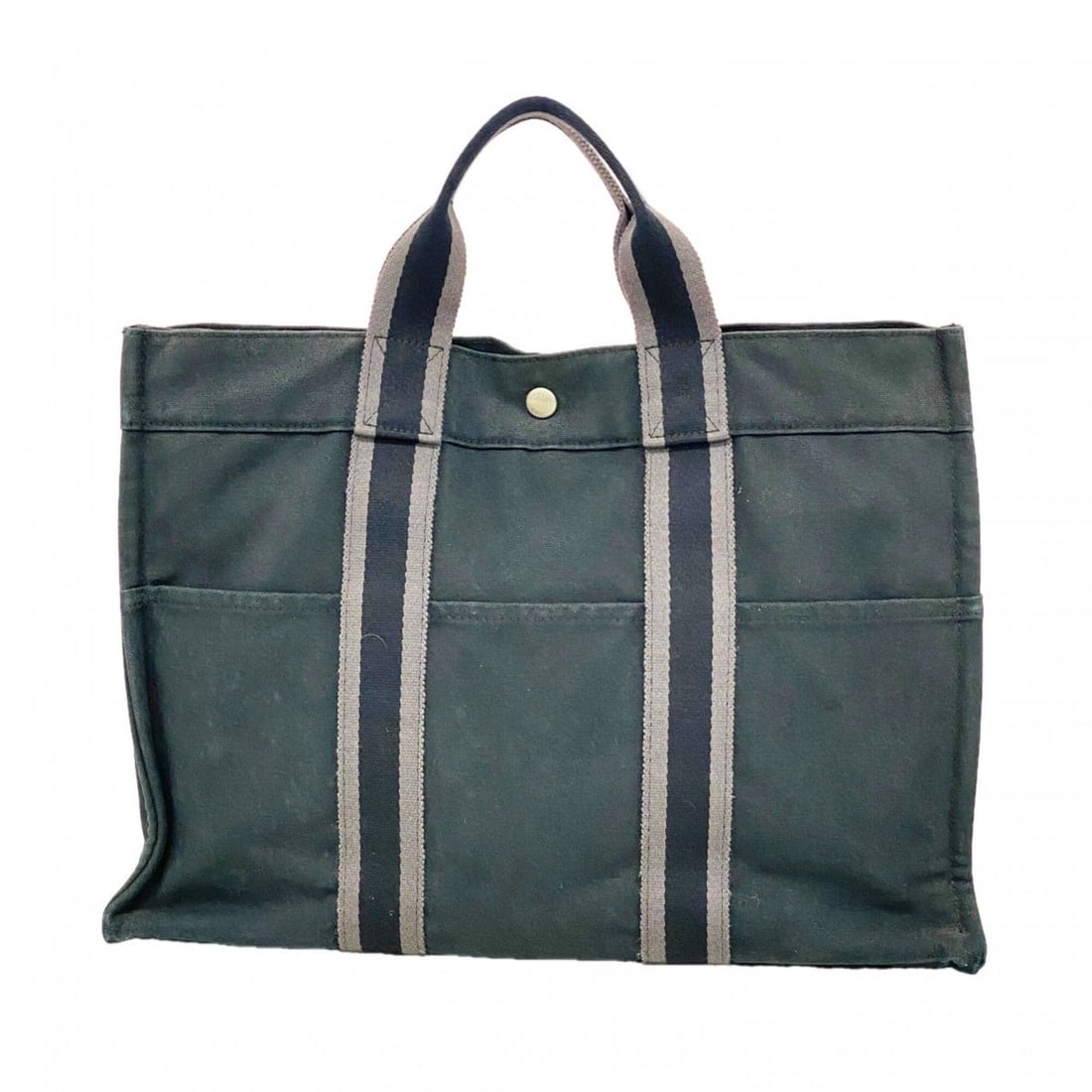 Hermes Fourre-Tout MM Canvas Tote Bag, Black, Men's & Women's: --- Catalog ---Category: SizeSize (HxWxD): 31cm x 42cm x 10cm / 12.2'' x 16.53'' x 3.93''Category: DesignType: Tote bagColor: BlackGender: Men,WomenMaterial: Canvas Hardware Color: SilverCategory: Gen