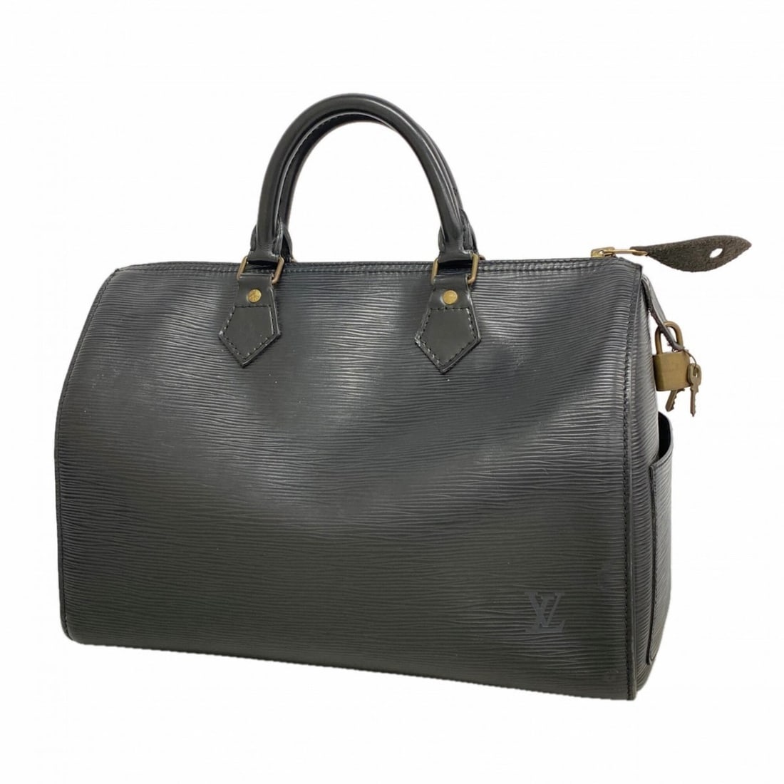 Louis Vuitton Epi Speedy 30 Handbag M59022 Noir (Women's): --- Catalog ---Category: SizeSize (HxWxD): 23cm x 33cm x 18cm / 9.05'' x 12.99'' x 7.08''Category: DesignType: HandbagColor: NoirGender: WomenCategory: GeneralMPN: M59022Brand: Louis Vuitton--- Item L