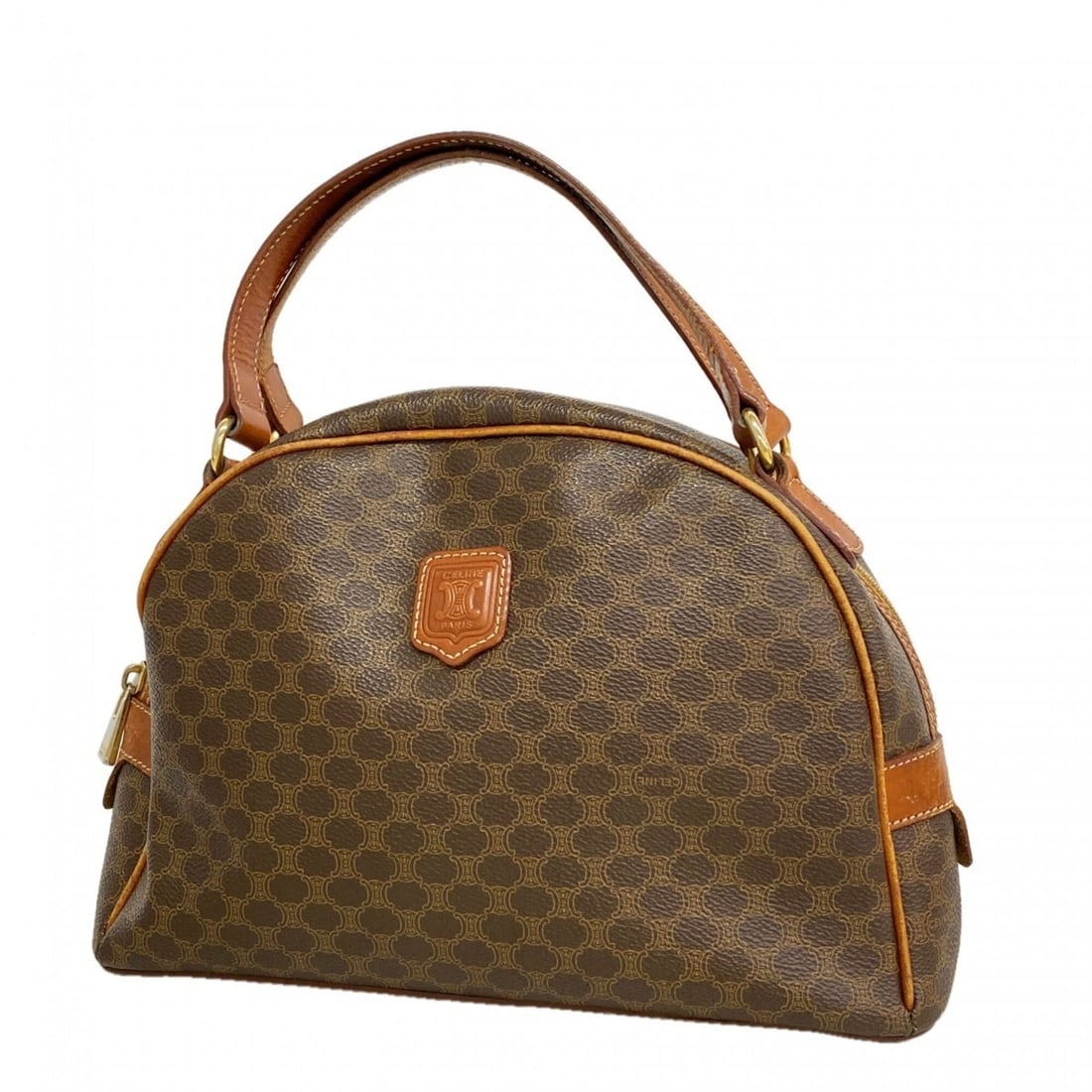 Celine Macadam Brown Handbag for Women: --- Catalog ---Category: SizeSize (HxWxD): 20cm x 29cm x 10cm / 7.87'' x 11.41'' x 3.93''Category: DesignType: HandbagColor: BrownGender: WomenMaterial: PVC Hardware Color: GoldCategory: GeneralBrand: