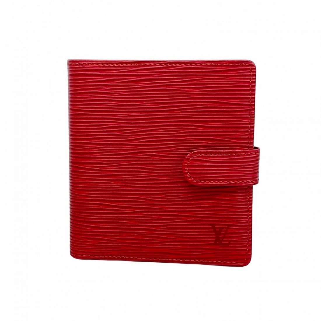 Louis Vuitton Epi Portefeuille Compact Wallet M6355E Castilian Red Women's: --- Catalog ---Category: SizeSize (HxWxD): 12cm x 10.5cm x 2cm / 4.72'' x 4.13'' x 0.78''Category: DesignType: Wallet (bi-fold)Color: Castilian redGender: WomenCategory: GeneralMPN: M6355EBrand: Louis