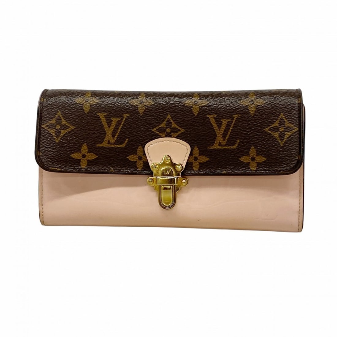 Louis Vuitton Monogram Portefeuille Cherrywood Long Wallet M61719 Brown Rose Ballerine Women's: --- Catalog ---Category: SizeSize (HxWxD): 10.5cm x 19cm x 2.5cm / 4.13'' x 7.48'' x 0.98''Category: DesignType: Long wallet (bi-fold)Color: Brown, Rose ballerineGender: WomenCategory: GeneralMPN: M61
