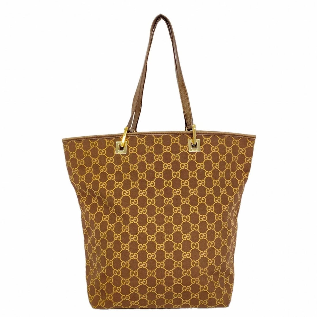 Gucci Tote Bag 002 1098 Canvas Brown Champagne Women's: --- Catalog ---Category: SizeSize (HxWxD): 31cm x 24cm x 12cm / 12.2'' x 9.44'' x 4.72''Category: DesignType: Tote bagColor: BrownGender: WomenMaterial: Canvas Category: GeneralMPN: 002 1098Brand: Guc