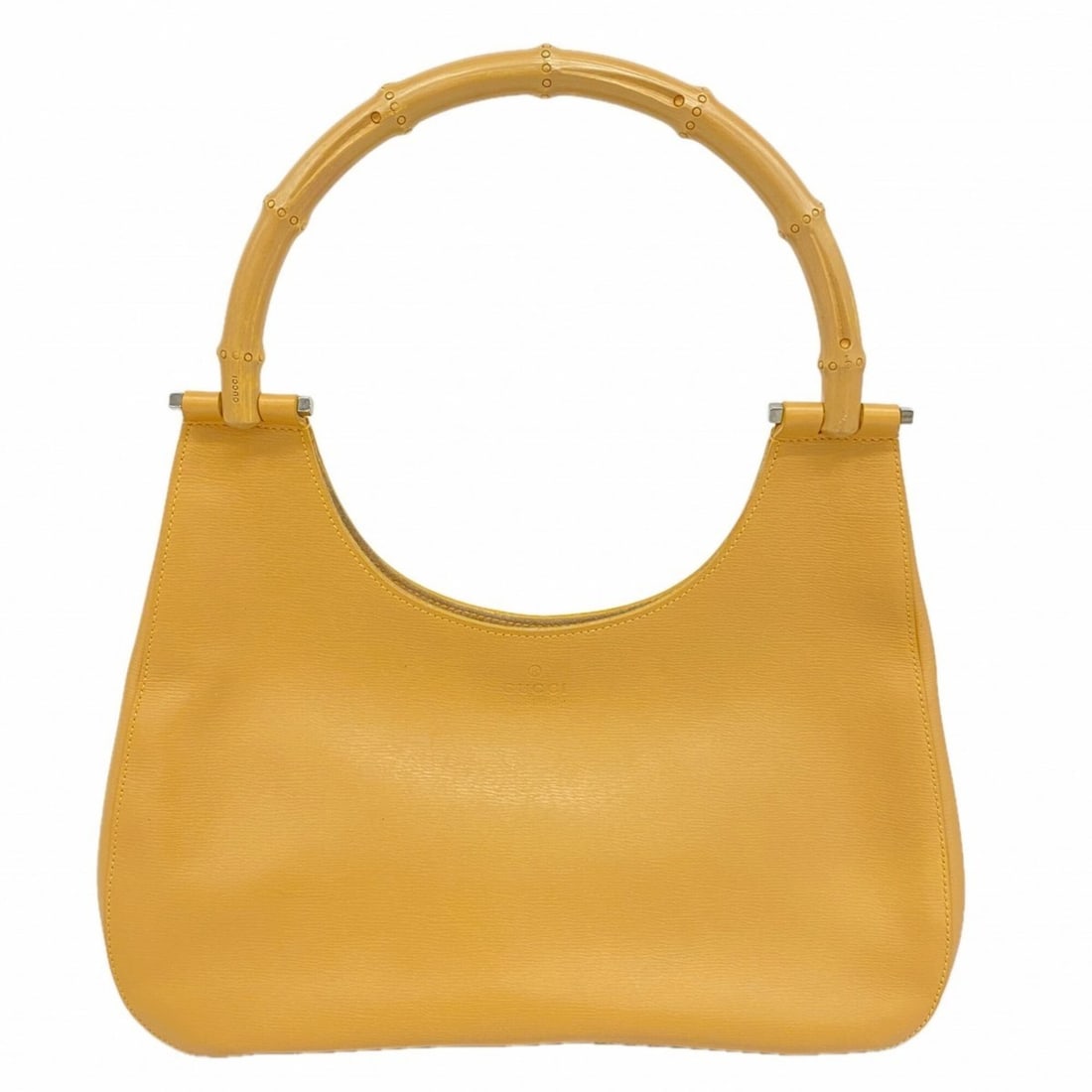 Gucci Bamboo Handbag 001 3739 Leather Beige Women's: --- Catalog ---Category: SizeSize (HxWxD): 18.5cm x 30cm x 8.5cm / 7.28'' x 11.81'' x 3.34''Category: DesignType: HandbagColor: BeigeGender: WomenMaterial: Leather Hardware Color: SilverCategory: Gene