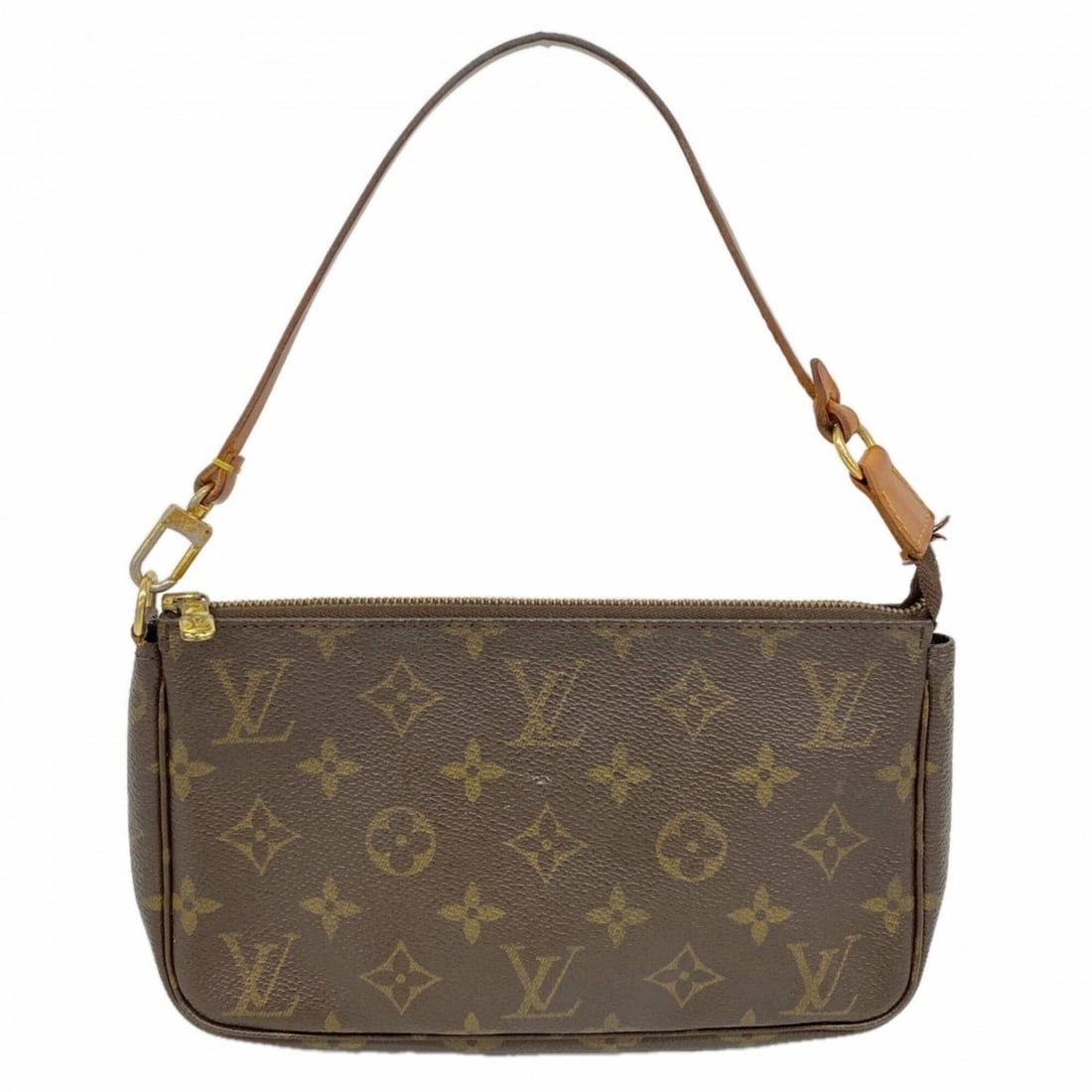 Louis Vuitton Monogram Pochette Accessoires M51980 Brown Women's Bag/Pouch: --- Catalog ---Category: SizeSize (HxWxD): 13cm x 21cm x 4cm / 5.11'' x 8.26'' x 1.57''Category: DesignType: PouchColor: BrownGender: WomenCategory: GeneralMPN: M51980Brand: Louis Vuitton--- Item List