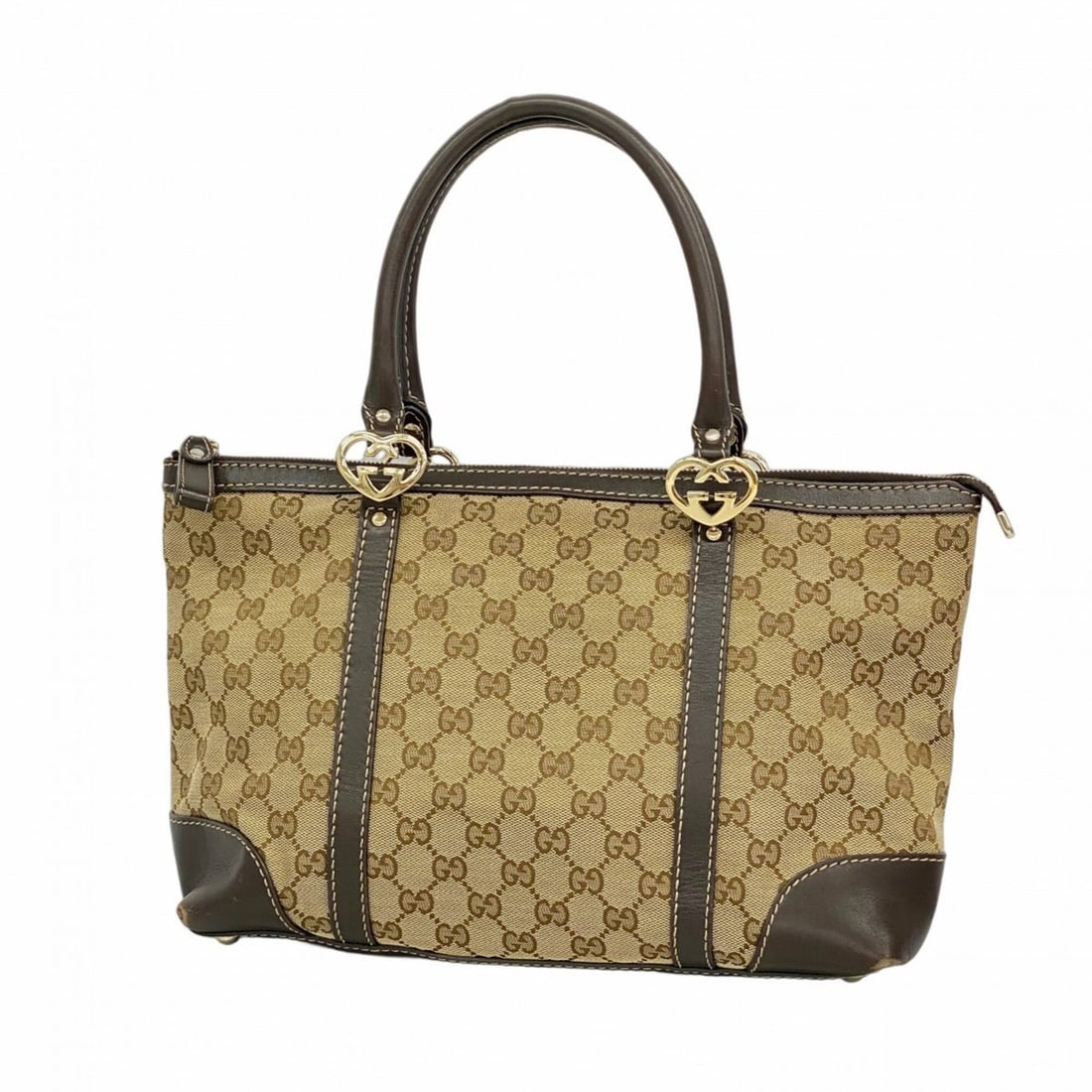 Gucci Interlocking G GG Canvas Tote Bag 257069 Brown Champagne Women's: --- Catalog ---Category: SizeSize (HxWxD): 21.5cm x 31.5cm x 13cm / 8.46'' x 12.4'' x 5.11''Category: DesignType: Tote bagColor: BrownGender: WomenMaterial: Canvas Hardware Color: Champagne goldCatego
