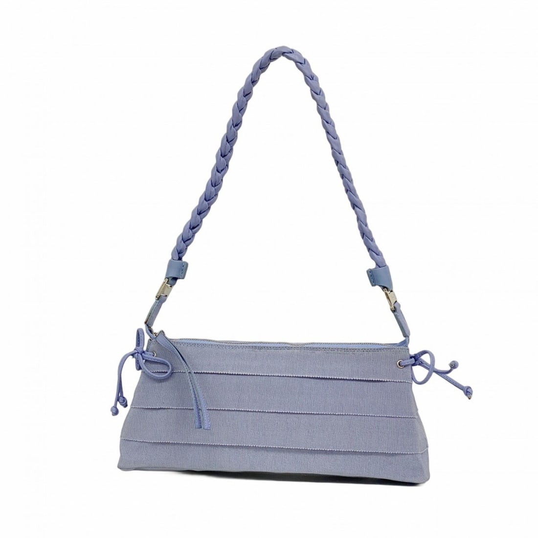 Salvatore Ferragamo Vara Canvas Shoulder Bag, Blue Purple, Women's: --- Catalog ---Category: SizeSize (HxWxD): 12cm x 27cm x 5.5cm / 4.72'' x 10.62'' x 2.16''Category: DesignType: Shoulder bagColor: BlueGender: WomenMaterial: Canvas Hardware Color: SilverCategory: Gen