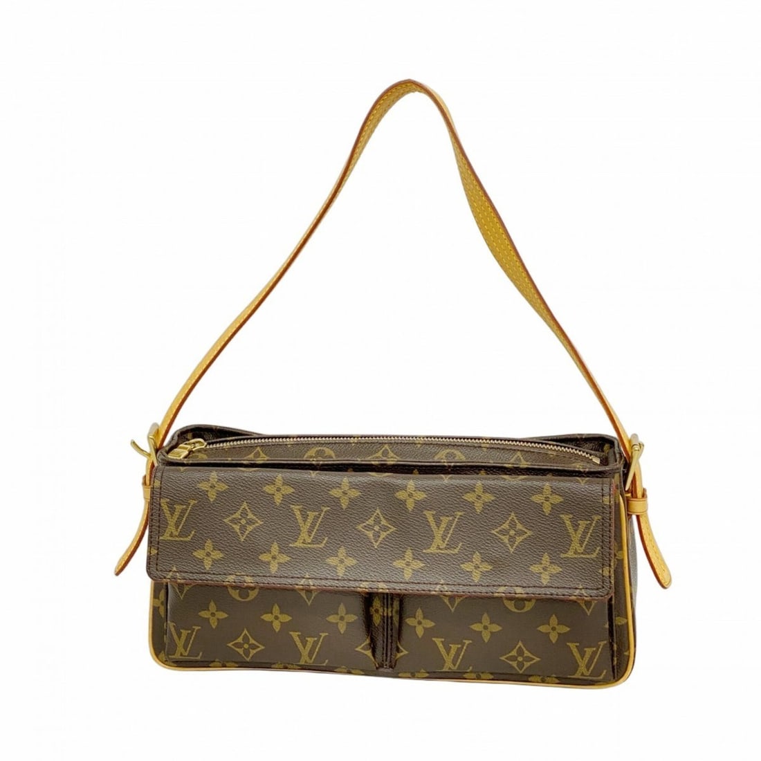 Louis Vuitton Monogram Vivacite MM Shoulder Bag M51164 Brown Women's: --- Catalog ---Category: SizeSize (HxWxD): 14cm x 30cm x 9cm / 5.51'' x 11.81'' x 3.54''Category: DesignType: Shoulder bagColor: BrownGender: WomenCategory: GeneralMPN: M51164Brand: Louis Vuitton--- I