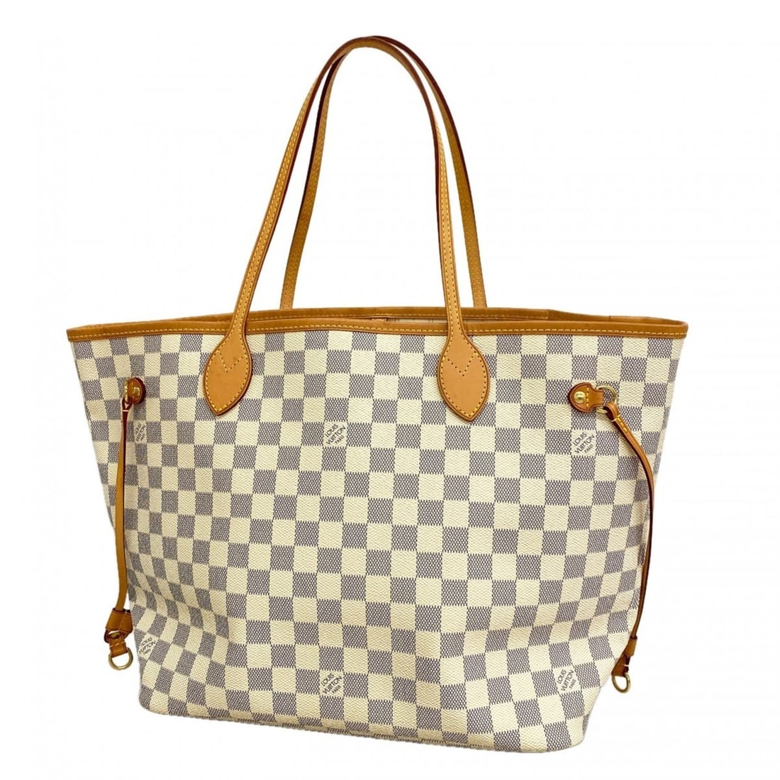Louis Vuitton Damier Azur Neverfull MM Tote Bag N51107 White Women's: --- Catalog ---Category: SizeSize (HxWxD): 29cm x 32.5cm x 16cm / 11.41'' x 12.79'' x 6.29''Category: DesignType: Tote bagColor: WhiteGender: WomenCategory: GeneralMPN: N51107Brand: Louis Vuitton--- I