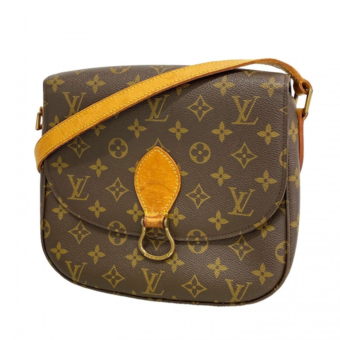 Louis Vuitton Monogram Saint Cloud GM Shoulder Bag M51242 Brown Women's: --- Catalog ---Category: SizeSize (HxWxD): 24cm x 25cm x 6.5cm / 9.44'' x 9.84'' x 2.55''Category: DesignType: Shoulder bagColor: BrownGender: WomenCategory: GeneralMPN: M51242Brand: Louis Vuitton--- 