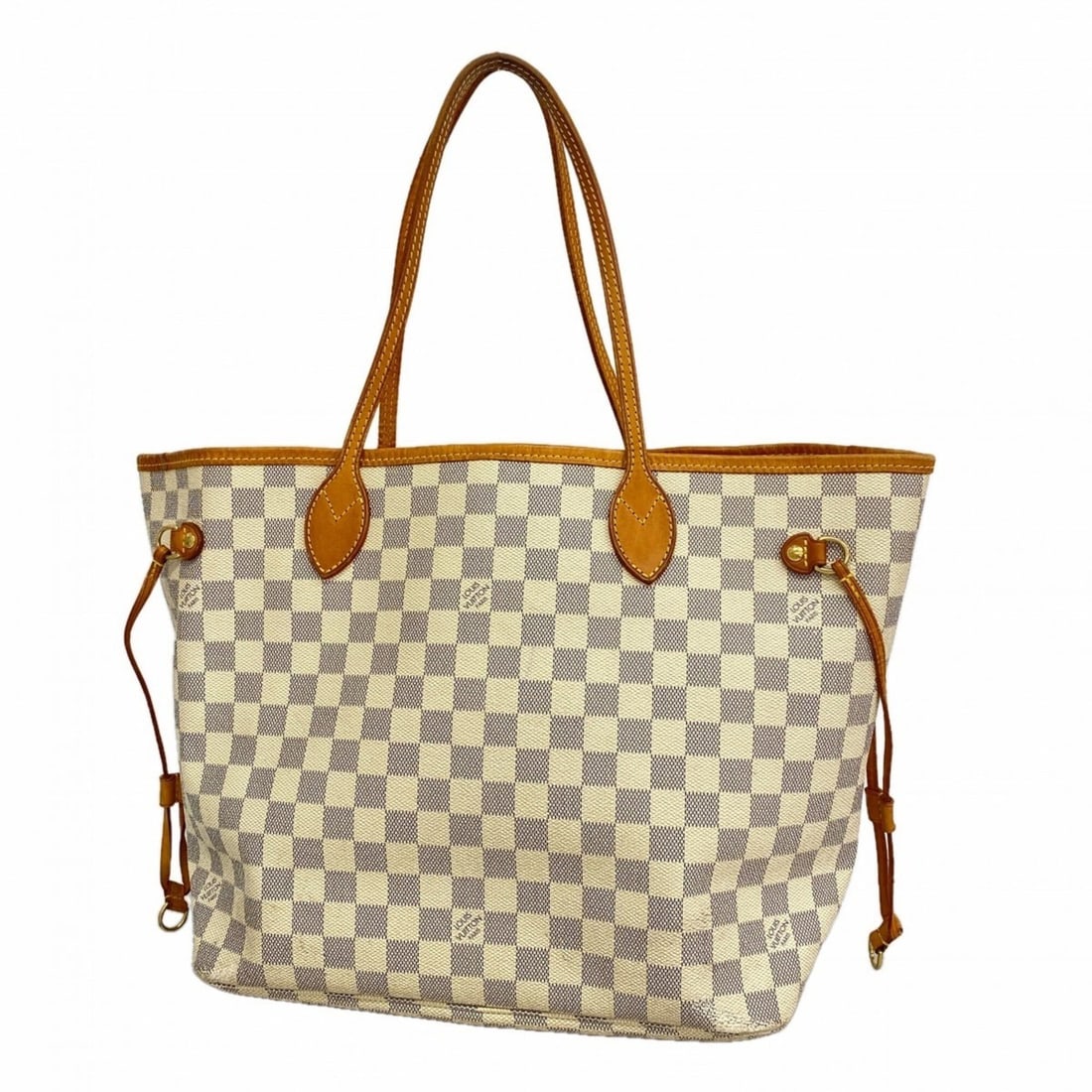 Louis Vuitton Damier Azur Neverfull MM Tote Bag N51107 White Women's: --- Catalog ---Category: SizeSize (HxWxD): 29cm x 32cm x 16cm / 11.41'' x 12.59'' x 6.29''Category: DesignType: Tote bagColor: WhiteGender: WomenCategory: GeneralMPN: N51107Brand: Louis Vuitton--- Ite
