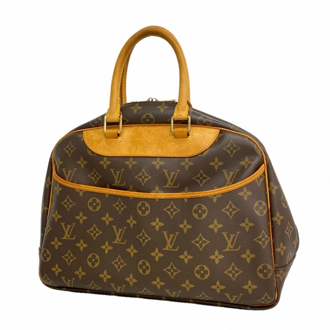 Louis Vuitton Monogram Deauville Handbag M47270 Brown Women's: --- Catalog ---Category: SizeSize (HxWxD): 26cm x 34cm x 13cm / 10.23'' x 13.38'' x 5.11''Category: DesignType: HandbagColor: BrownGender: WomenCategory: GeneralMPN: M47270Brand: Louis Vuitton--- Item