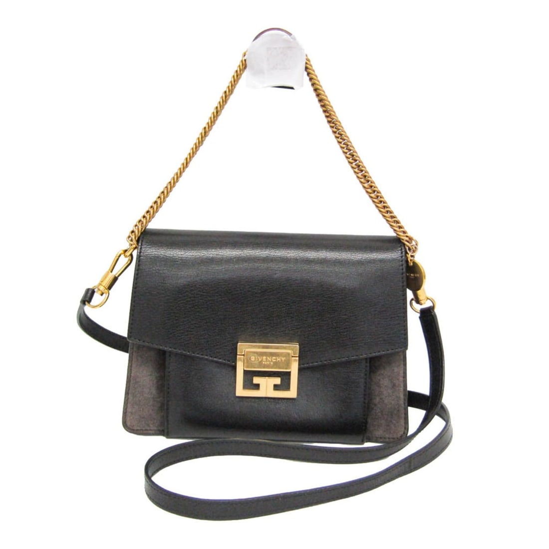 Givenchy GV3 Small BB501CB033 Women's Leather,Suede Handbag,Shoulder Bag Black: --- Catalog ---Category: SizeSize (HxWxD): 15cm x 22cm x 9cm / 5.9'' x 8.66'' x 3.54''Strap Length: 120cm / 47.24''Handle Length: 40cm / 15.74''Category: DesignType: Handbag, Shoulder bagColor: BlackG