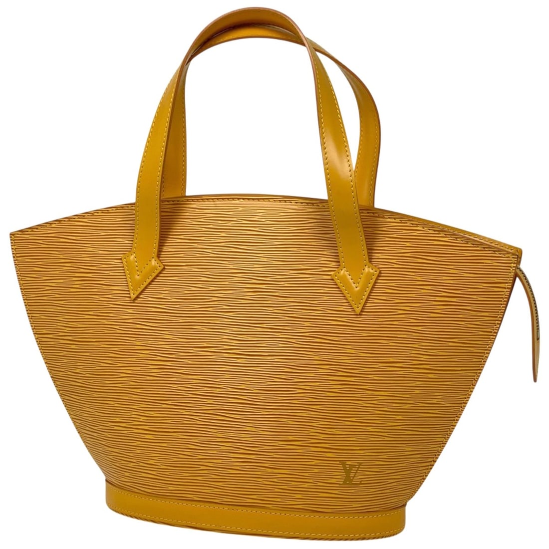 Louis Vuitton Saint Jacques Handbag, Epi Leather, Tassili Yellow, M52279, Women's: --- Catalog ---Category: SizeSize (HxWxD): 24cm x 23cm x 10cm / 9.44'' x 9.05'' x 3.93''Category: DesignType: HandbagColor: YellowGender: WomenMaterial: Epi leather Category: GeneralBrand: Louis Vuitt