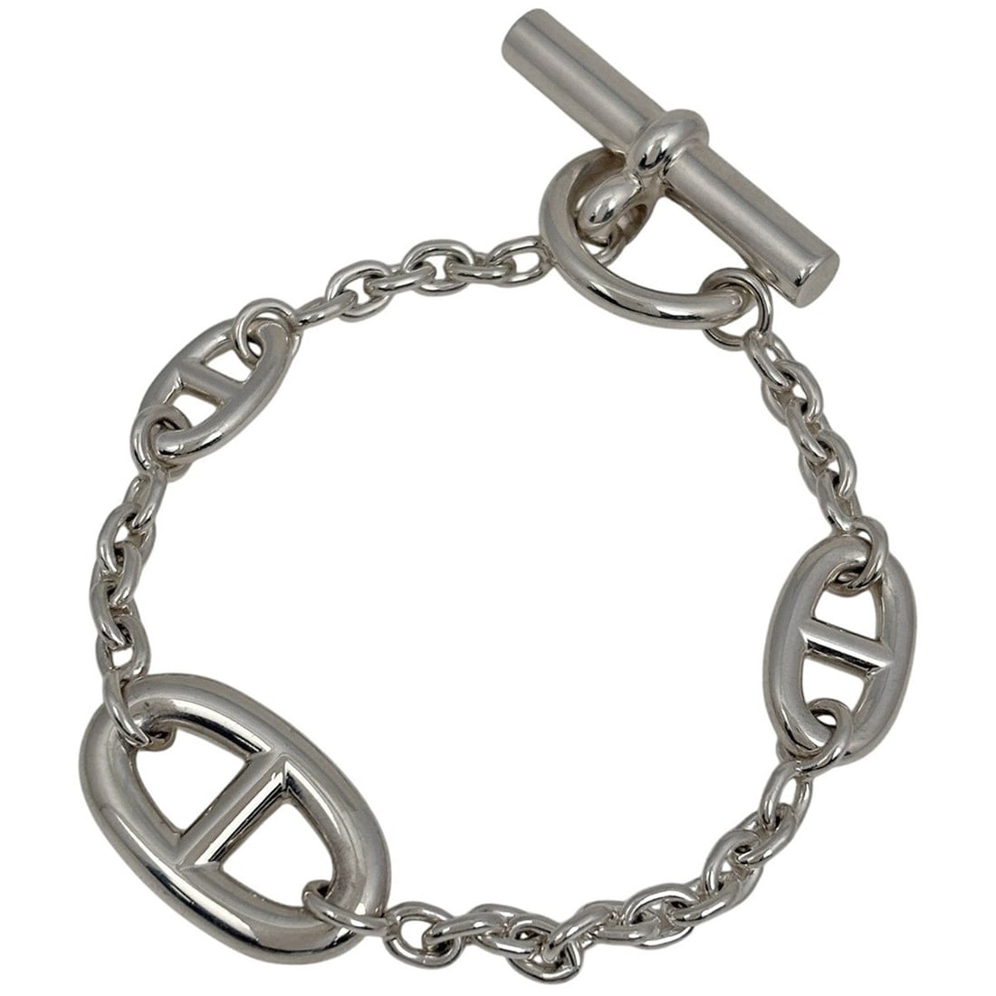 Hermes Farandole Multi Bracelet Chaine d'Ancre Sterling Silver 925 Women's (1 of 8)