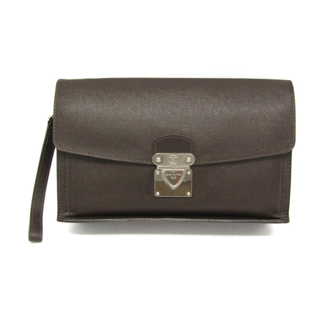 Louis Vuitton Taiga Veraia M32598 Men's Clutch Bag Grizzly: --- Catalog ---Category: SizeSize (HxWxD): 19.5cm x 27cm x 5cm / 7.67'' x 10.62'' x 1.96''Strap Length: 20cm / 7.87''Category: DesignType: Clutch bagColor: GrizzlyGender: MenClosure: Flap, Push lockMa