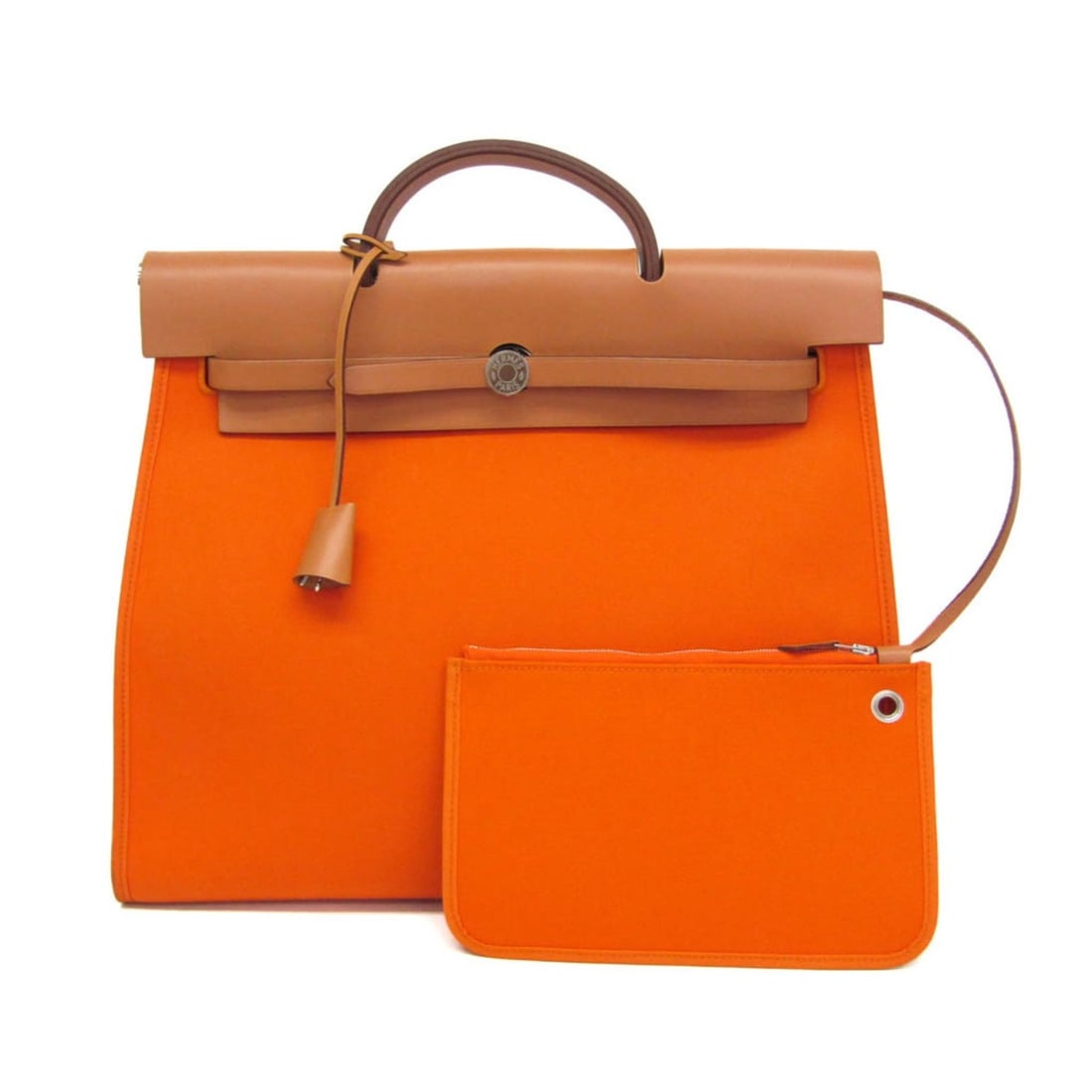 Hermes Her Bag Zip MM Men,Women Toile Officier,Leather Handbag,Shoulder Bag Beige,Orange: --- Catalog ---Category: SizeSize (HxWxD): 34cm x 38.5cm x 14.5cm / 13.38'' x 15.15'' x 5.7''Strap Length: 100cm / 39.36''Handle Length: 20cm / 7.87''Category: DesignType: Handbag, Shoulder bagColor: 