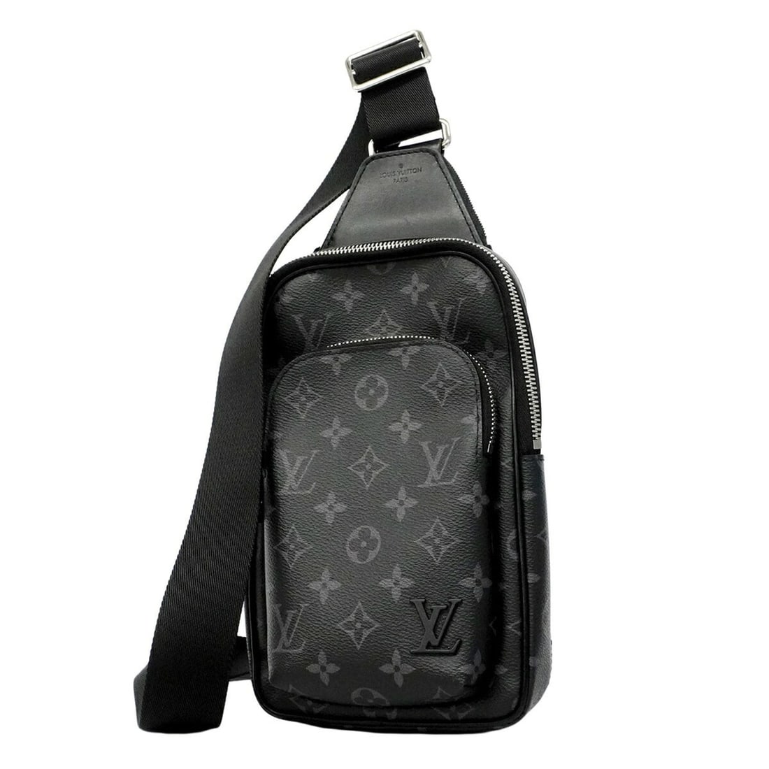 Louis Vuitton Monogram Eclipse Avenue Sling Bag PM M47137 Black Men's: --- Catalog ---Category: SizeSize (HxWxD): 31.5cm x 15.5cm x 6cm / 12.4'' x 6.1'' x 2.36''Category: DesignType: Sling bagColor: BlackGender: MenCategory: GeneralMPN: M47137Brand: Louis Vuitton--- Item