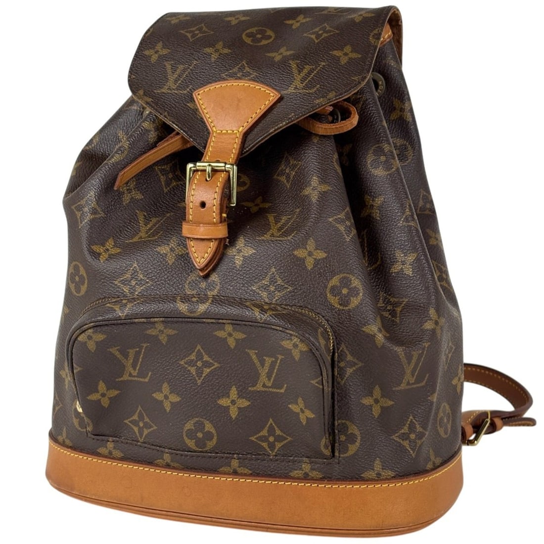 Louis Vuitton Montsouris MM Backpack Daypack Rucksack Monogram Brown M51136 Women's: --- Catalog ---Category: SizeSize (HxWxD): 30cm x 25cm x 12cm / 11.81'' x 9.84'' x 4.72''Category: DesignType: BackpackColor: BrownGender: WomenMaterial: Monogram Category: GeneralBrand: Louis Vuitton