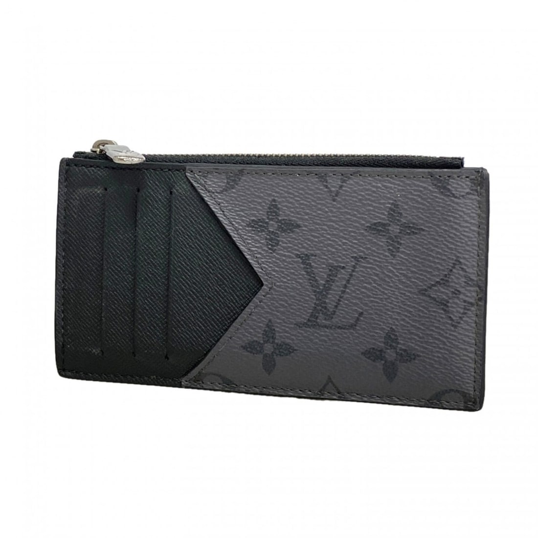 Louis Vuitton Monogram Eclipse Coin Card Holder M69533 Black Men's Wallet/Coin Case: --- Catalog ---Category: SizeSize (HxWxD): 7.5cm x 14.5cm x 5.00mm / 2.95'' x 5.7'' x 0.19''Category: DesignType: Coin purse/coin caseColor: BlackGender: MenCategory: GeneralMPN: M69533Brand: Louis Vu