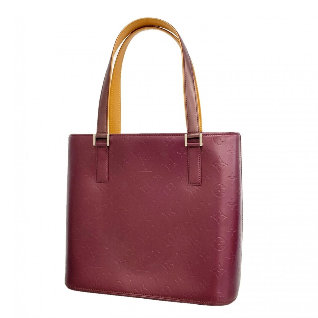 Louis Vuitton Monogram Mat Stockton Tote Bag M55116 Violet (Women's): --- Catalog ---Category: SizeSize (HxWxD): 26cm x 29cm x 14.5cm / 10.23'' x 11.41'' x 5.7''Category: DesignType: Tote bagColor: VioletGender: WomenCategory: GeneralMPN: M55116Brand: Louis Vuitton--- I