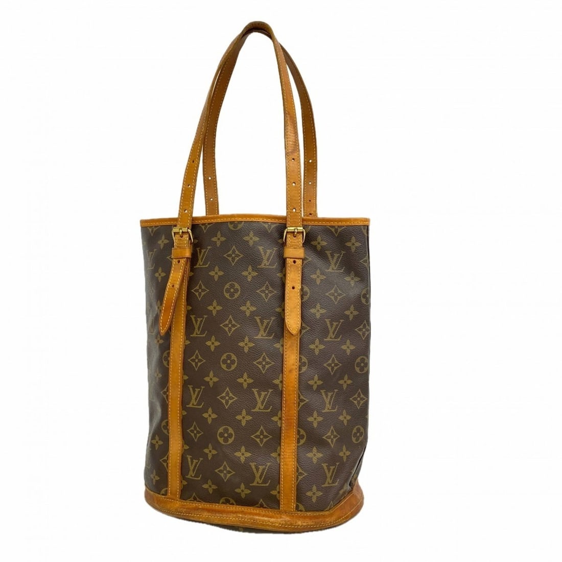 Louis Vuitton Monogram Bucket GM Tote Bag M42236 Brown (Women's): --- Catalog ---Category: SizeSize (HxWxD): 36cm x 27cm x 20cm / 14.17'' x 10.62'' x 7.87''Category: DesignType: Tote bagColor: BrownGender: WomenCategory: GeneralMPN: M42236Brand: Louis Vuitton--- Ite