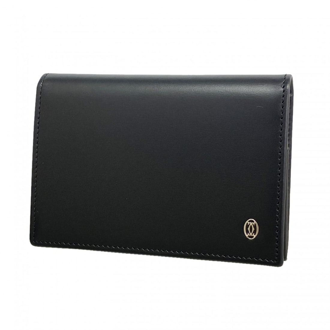Cartier Pasha Leather Card Case/Business Holder, Black, for Men and Women: --- Catalog ---Category: DesignType: Card caseColor: BlackGender: Men,WomenMaterial: Leather Category: GeneralBrand: CartierCategory: Physical PropertiesSize (HxWxD): 8cm x 11cm x 2cm / 3.14'' x 4.33'