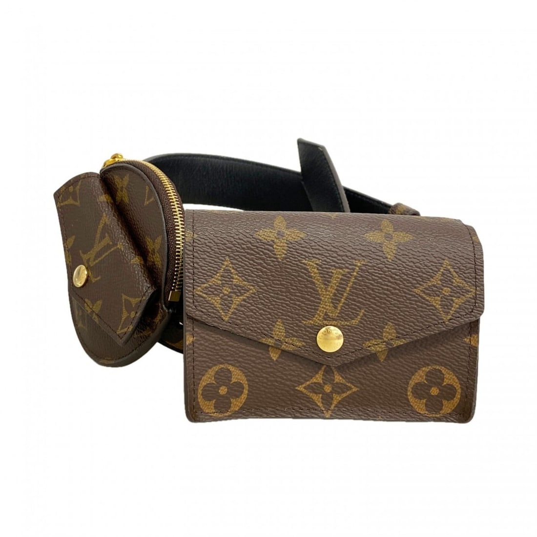 Louis Vuitton Monogram Belt, Ceinture Daily Multi-Pocket, M0236, Brown, Men's/Women's: --- Catalog ---Category: SizeLength: 65cm - 74.5cm / 25.59'' - 29.33''Category: DesignType: Standard beltColor: BrownGender: Men,WomenCategory: GeneralMPN: M0236Brand: Louis Vuitton--- Item List ---Se